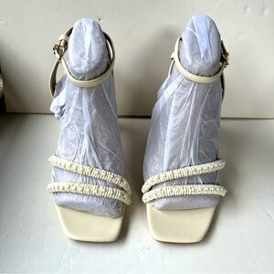 Sam Edelman New York Cuban Heel Strap Sandals KIA BEADS